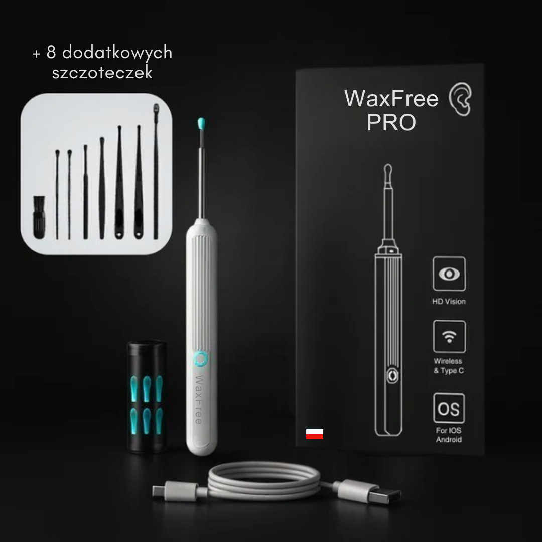 WaxFree™ – Inteligentne czyszczenie uszu