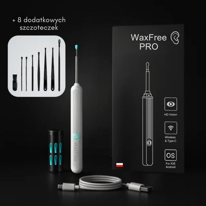 WaxFree™ – Inteligentne czyszczenie uszu